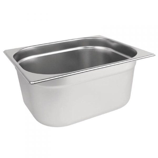 Stainless Steel Gastronorm Container, GN 1/2 150mm deep