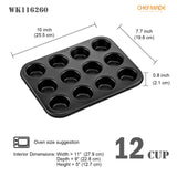 12 Cup mini muffin pan