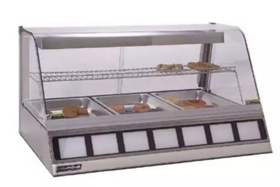 Roundup DCH-320 Full-Service Countertop Heated Display Case