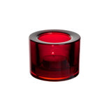 Chunky Tealight Holder – Red