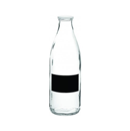Lidded Bottle 1L (35oz) – with Blackboard Design