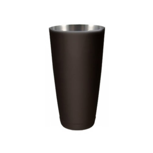 Cocktail Shaker Weighted Candy Coated – 28 oz Black