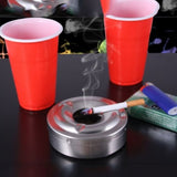 Wind Proof Stainless Steel Ashtray