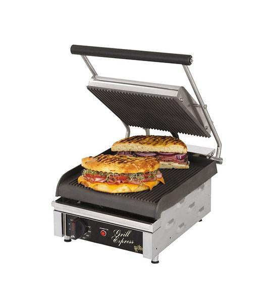 Star GX10IG Grooved Top & Bottom Panini Grill