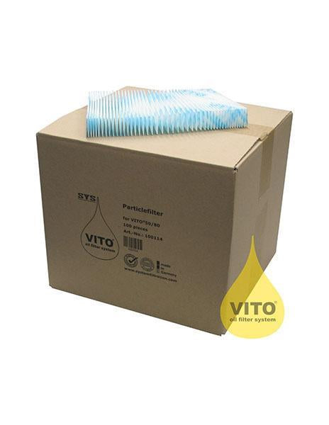 Vito PE100 V30 Cellulose particle filter (100 pieces)