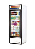 True GDM-23-50Hz White Glass Door Refrigerated Merchandiser