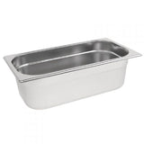 Stainless Steel Gastronorm Container, GN 1/3 100mm deep