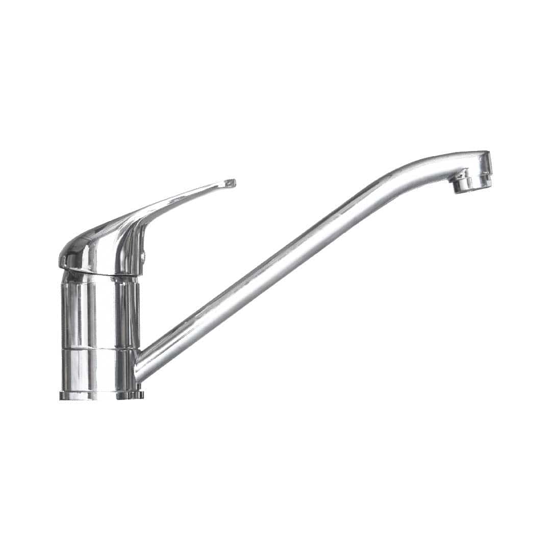 Kitchen Sink Faucet Deck Mounted with Long Swivel Spout